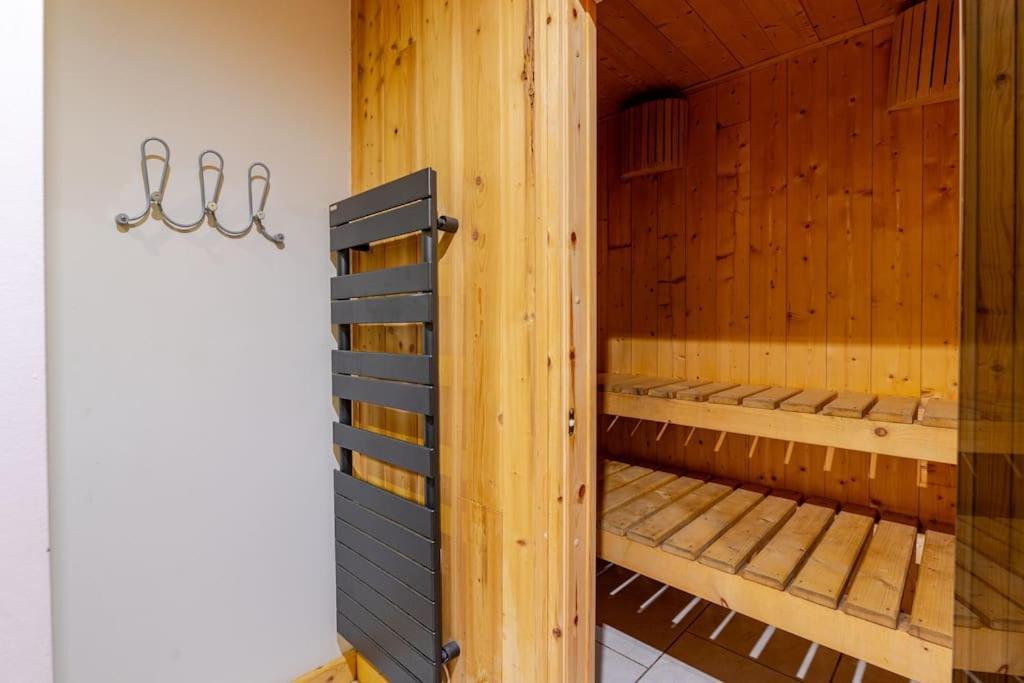 Appartement En Chalet Individuel Sauna Piscine Valmeinier Exterior foto